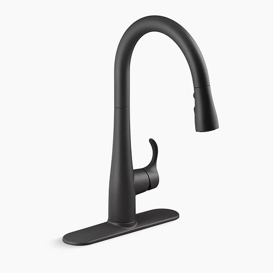 Simplice Touchless Pull-Down Kitchen Faucet in Matte Black