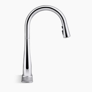 Simplice Touchless Pull-Down Kitchen Faucet in Matte Black