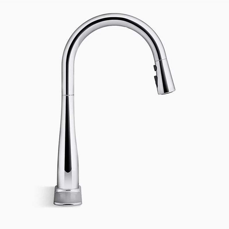 Simplice Touchless Pull-Down Kitchen Faucet in Matte Black
