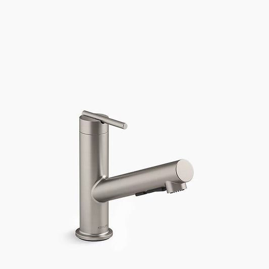 Crue Pull-Out Kitchen Faucet in Vibrant Stainless