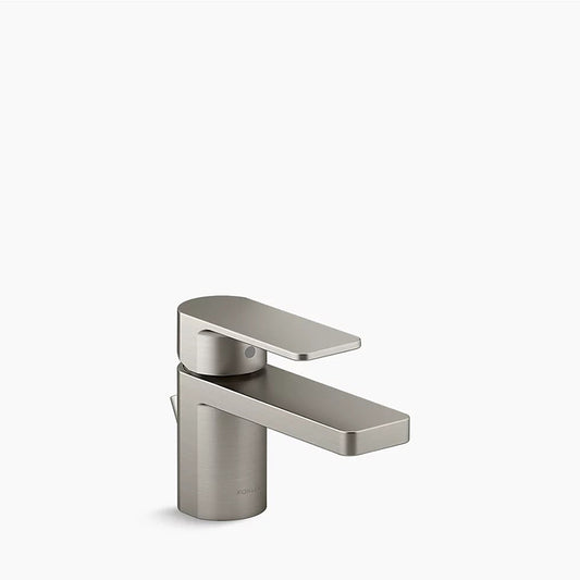 Parallel 4.56" Single-Handle Bathroom Faucet in Vibrant Brushed Nickel