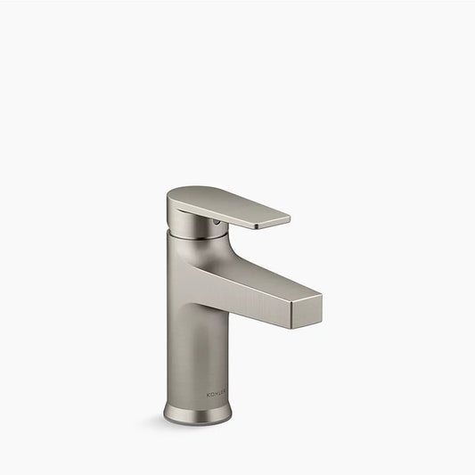 Taut Single-Handle Bathroom Faucet in Vibrant Brushed Nickel