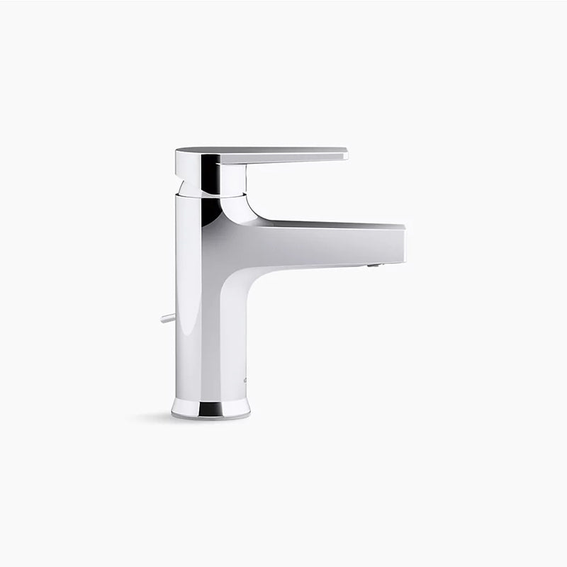 Taut Single-Handle Bathroom Faucet in Vibrant Brushed Nickel