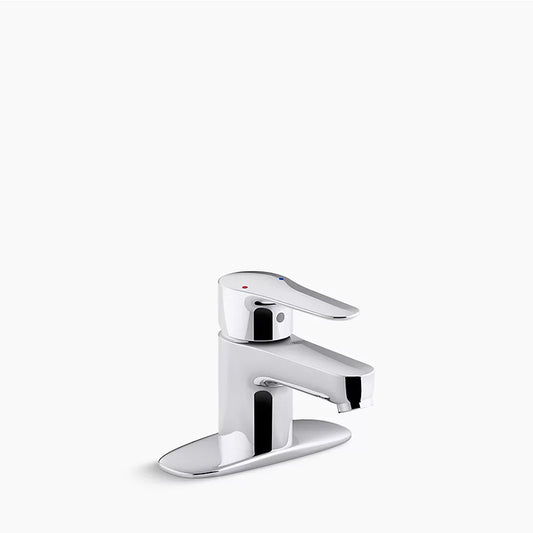 July Single-Handle 1.2 gpm Bathroom Faucet in Polished Chrome with Escutcheon