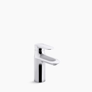 Kumin Single-Handle Bathroom Faucet in Polished Chrome