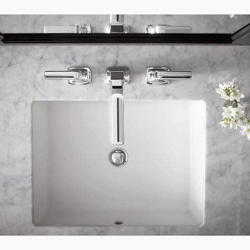 Verticyl 15.63' x 19.81' x 6.75' Vitreous China Undermount Bathroom Sink in Dune