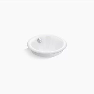Iron Plains 12' x 12' x 6.31' Enameled Cast Iron Vessel Bathroom Sink in White with Painted Underside