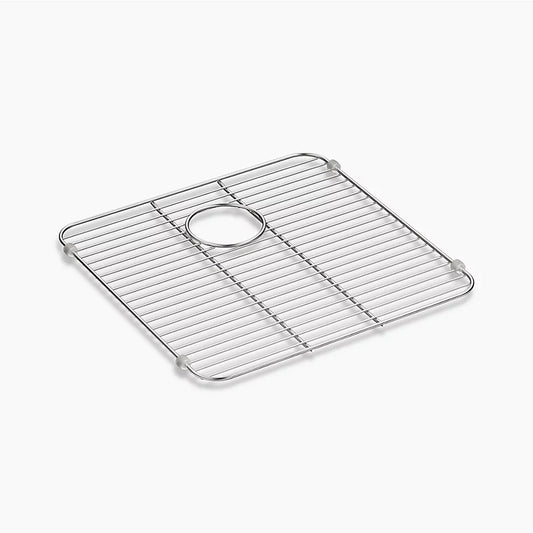 Iron/Tones Stainless Steel Sink Grid (14.69" x 12.88" x .75")