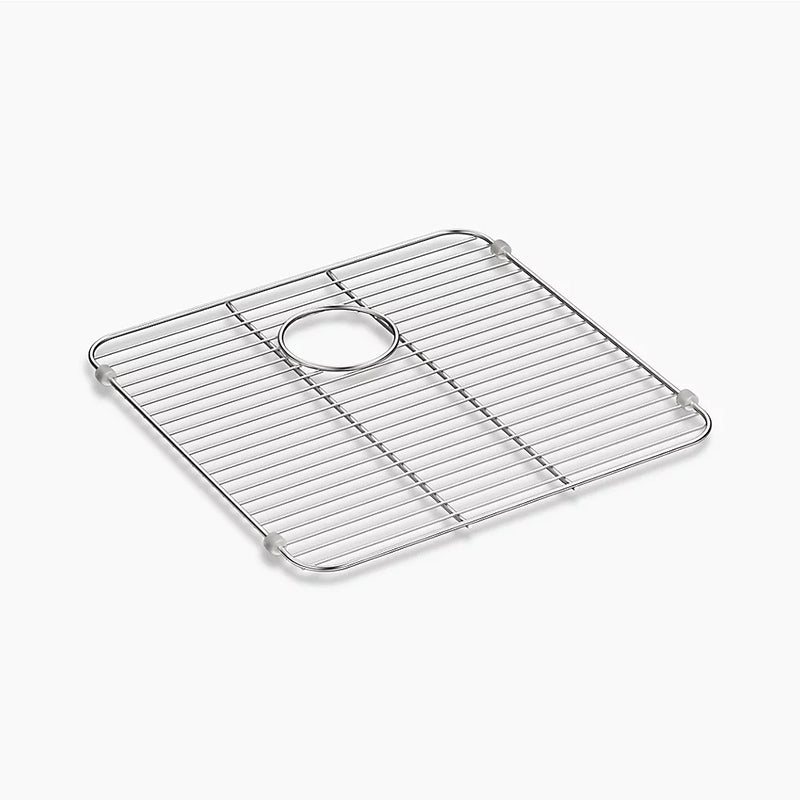 Iron/Tones Stainless Steel Sink Grid (14.69' x 12.88' x .75')