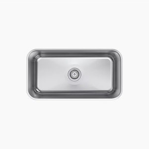 Undertone Preserve 17.88' x 31.25' x 9.31' Stainless Steel Single-Basin Undermount Kitchen Sink