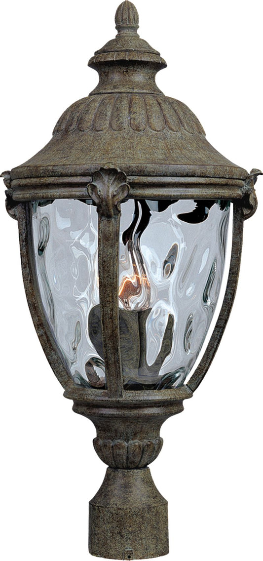 Morrow Bay DC 24" 3 Light Outdoor Post Mount in Earth Tone