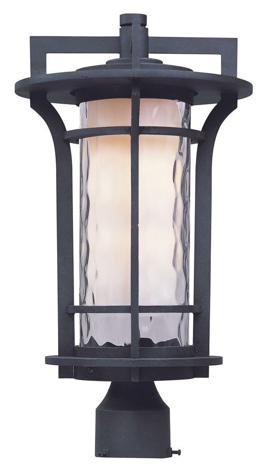 Oakville E26 17.75" Single Light Lantern in Black Oxide