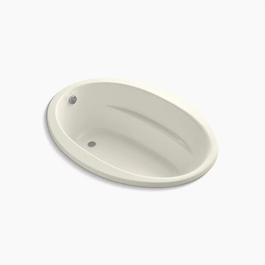 Sunward 60" x 42" x 20" Drop-In Bathtub in Biscuit