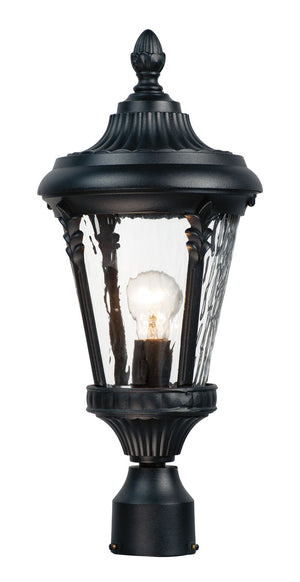 Sentry 21' Single Light Outdoor Post Lantern in Black