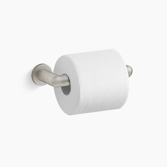 Kumin 8.25" Toilet Paper Holder in Vibrant Brushed Nickel