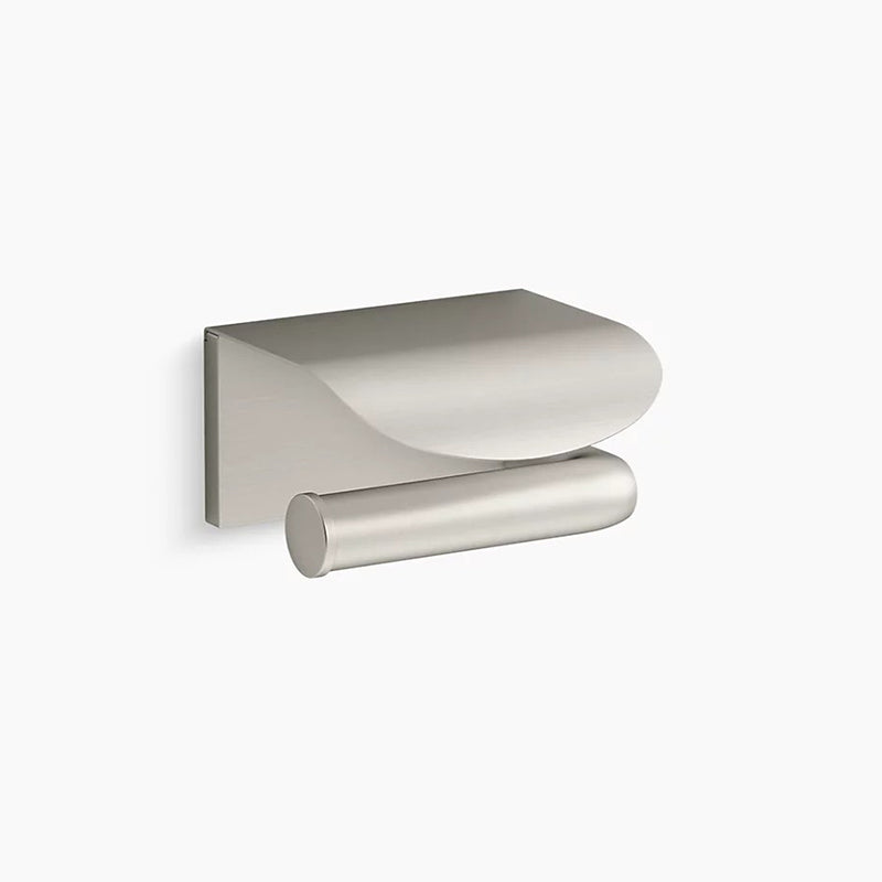 Avid 5.63' Toilet Paper Holder in Vibrant Brushed Nickel