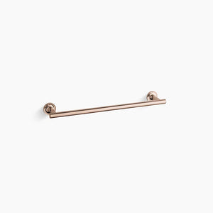 Purist 19.88' Towel Bar in Vibrant Rose Gold