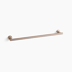 Purist 25.94' Towel Bar in Vibrant Rose Gold