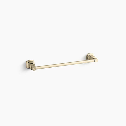 Margaux 18" Towel Bar in Vibrant French Gold