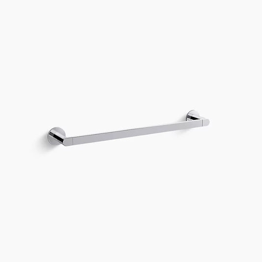 Composed 18" Towel Bar in Polished Chrome