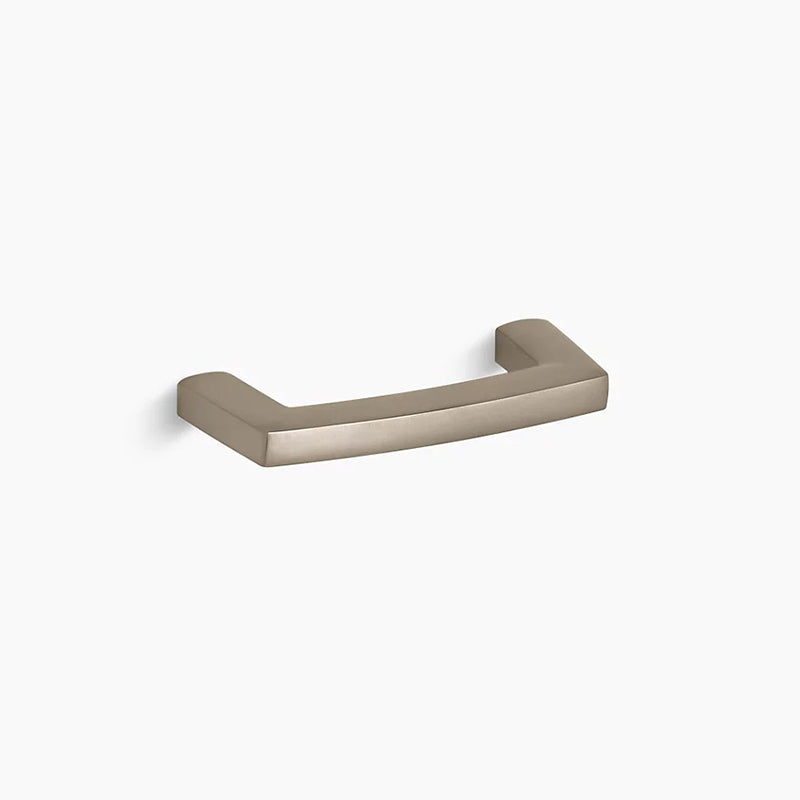 Margaux 3.5' Drawer Pull in Vibrant Brushed Bronze