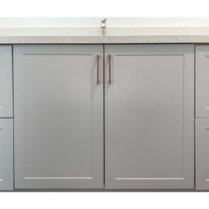 Marlwood Light Grey Shaker 10x10 Kitchen Cabinets