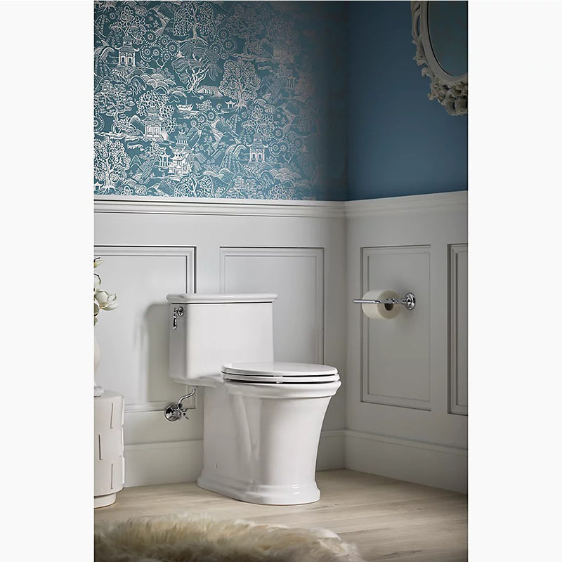 Harken Elongated 1.28 gpf One-Piece Toilet in White