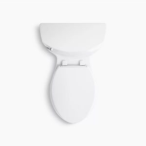 Cimarron Comfort Height Elongated 1.28 gpf One-Piece Toilet in Biscuit
