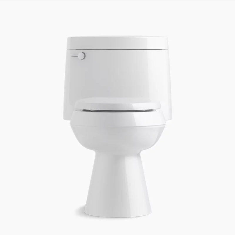 Cimarron Comfort Height Elongated 1.28 gpf One-Piece Toilet in Biscuit