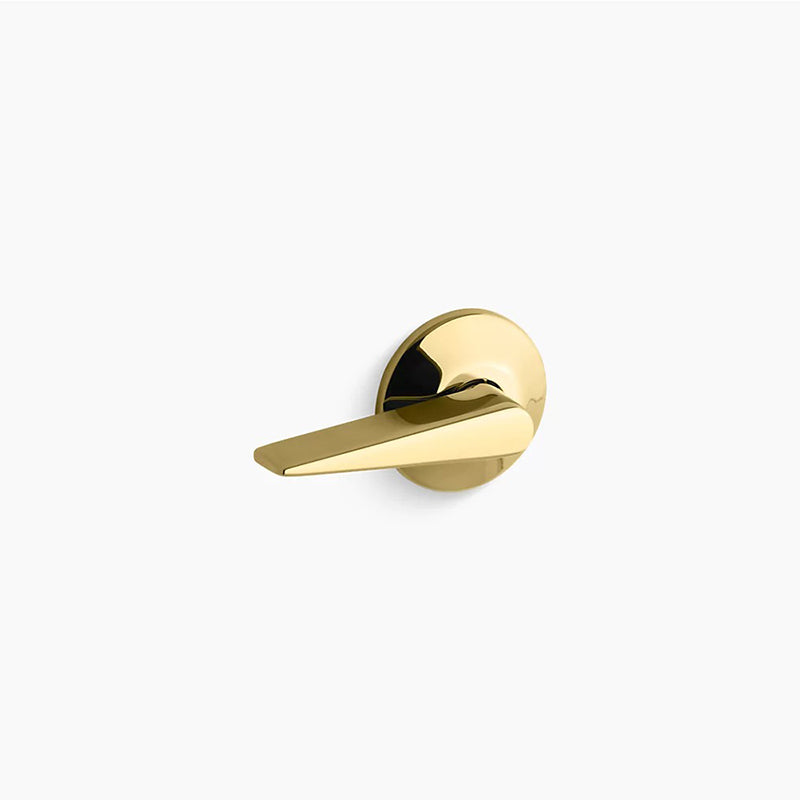 San Souci Trip Lever in Vibrant Polished Brass