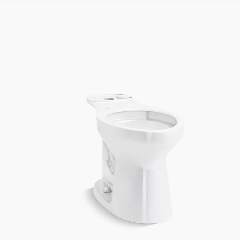 Cimarron Comfort Height Elongated Toilet Bowl in White
