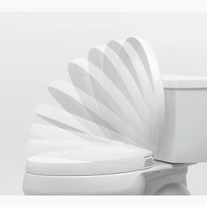 Purefresh Elongated Toilet Seat in Biscuit