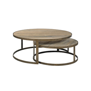 Abrelle Round Nesting Tables (Set of 2)