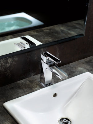 Ara Single-Handle 1.2 gpm Bathroom Faucet in Chrome - Drain Included