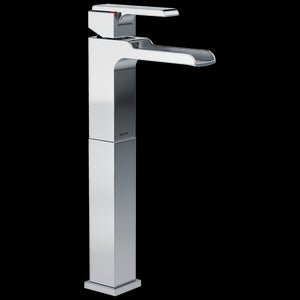 Ara Vessel Single-Handle Bathroom Faucet in Chrome