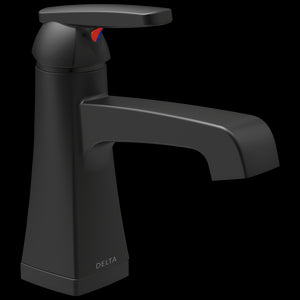 Ashlyn Single-Handle Bathroom Faucet in Matte Black