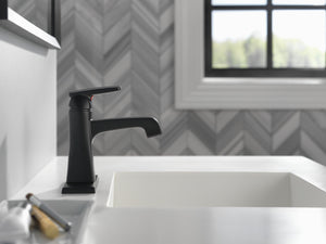Ashlyn Single-Handle Bathroom Faucet in Matte Black
