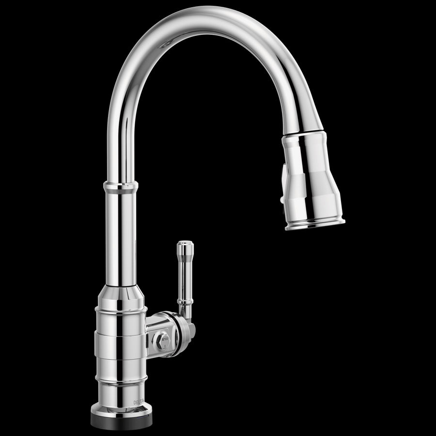 Broderick Pull-Down Kitchen Faucet in Chrome with Touch Tech