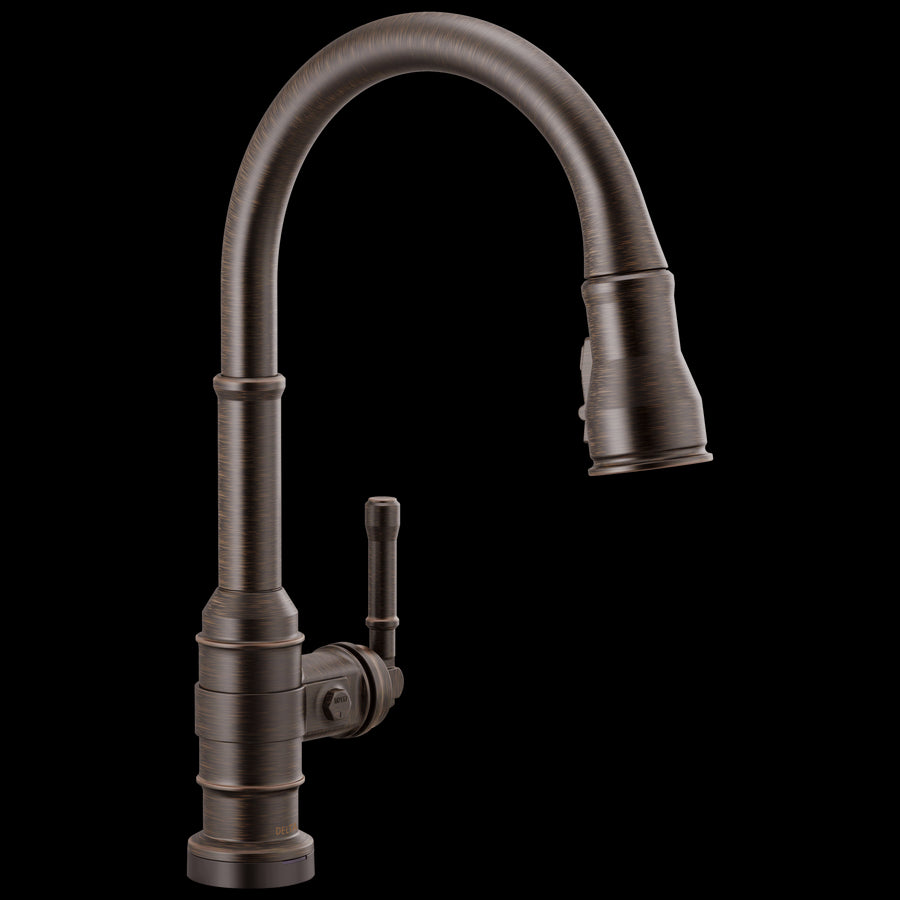 Broderick Pull-Down Kitchen Faucet in Venetian Bronze with Touch Tech