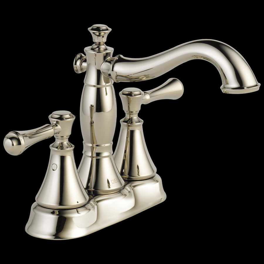 Cassidy Centerset Two-Handle Bathroom Faucet in Polished Nickel