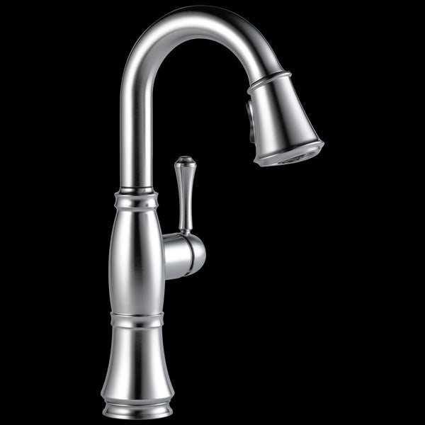 Cassidy Pull-Down Bar Kitchen Faucet in Lumicoat Arctic Stainless