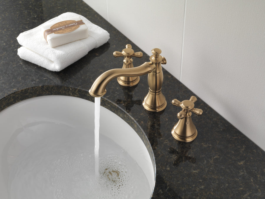 Cassidy Widespread Handle Set in Champagne Bronze