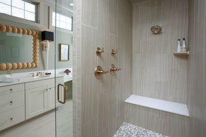 Cassidy Shower Only Faucet in Champagne Bronze - Less Handle