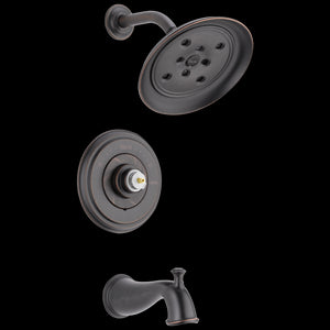 Cassidy Tub & Shower Faucet in Venetian Bronze - Less Handle