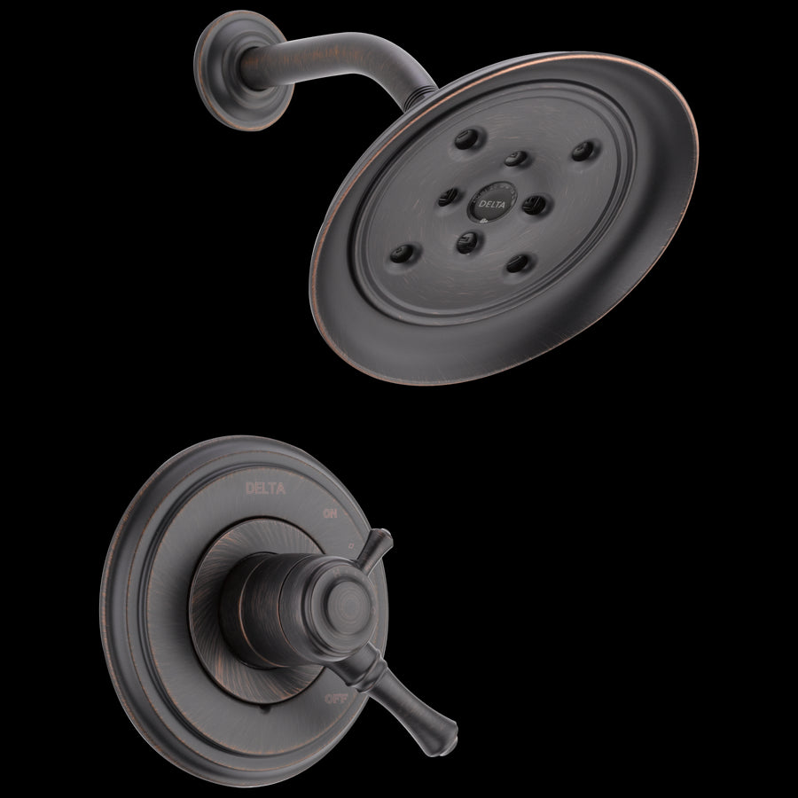 Cassidy Single-Handle Pressure Balance Shower Only Faucet in Venetian Bronze