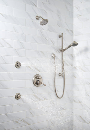 Cassidy 14 Series Three-Way Valve Trim Diverter in Stainless