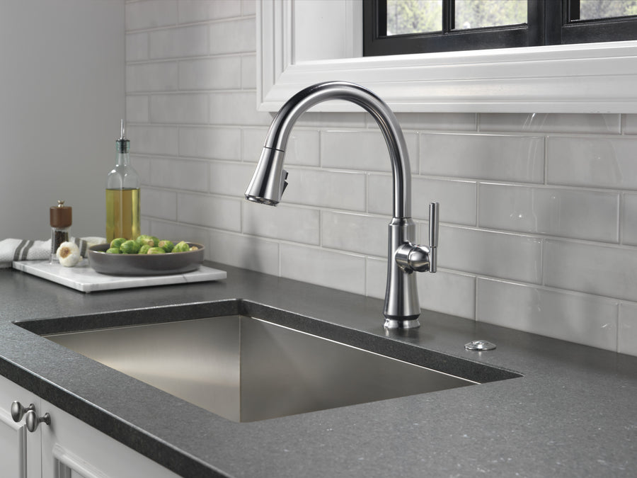 Coranto Pull-Down Kitchen Faucet in Arctic Stainless