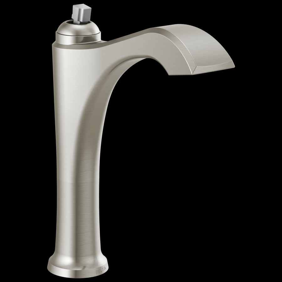 Dorval 8.5' Vessel Bathroom Faucet in Stainless - Less Handle