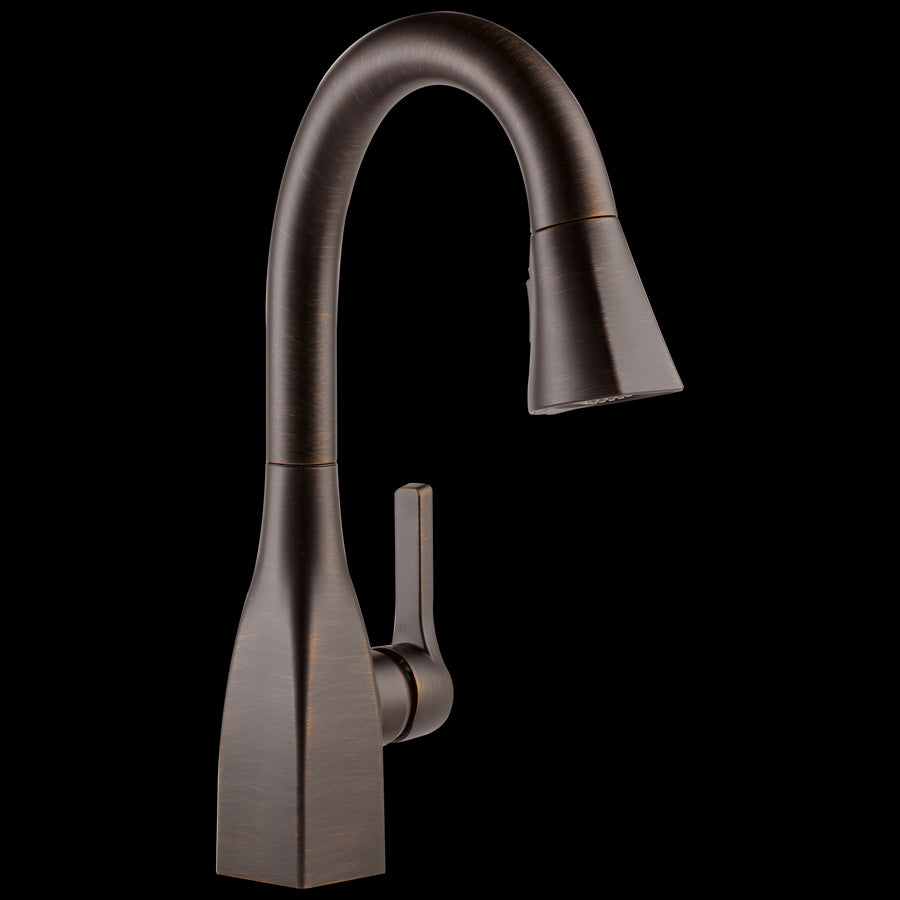 Mateo Pull-Down Bar Kitchen Faucet in Venetian Bronze
