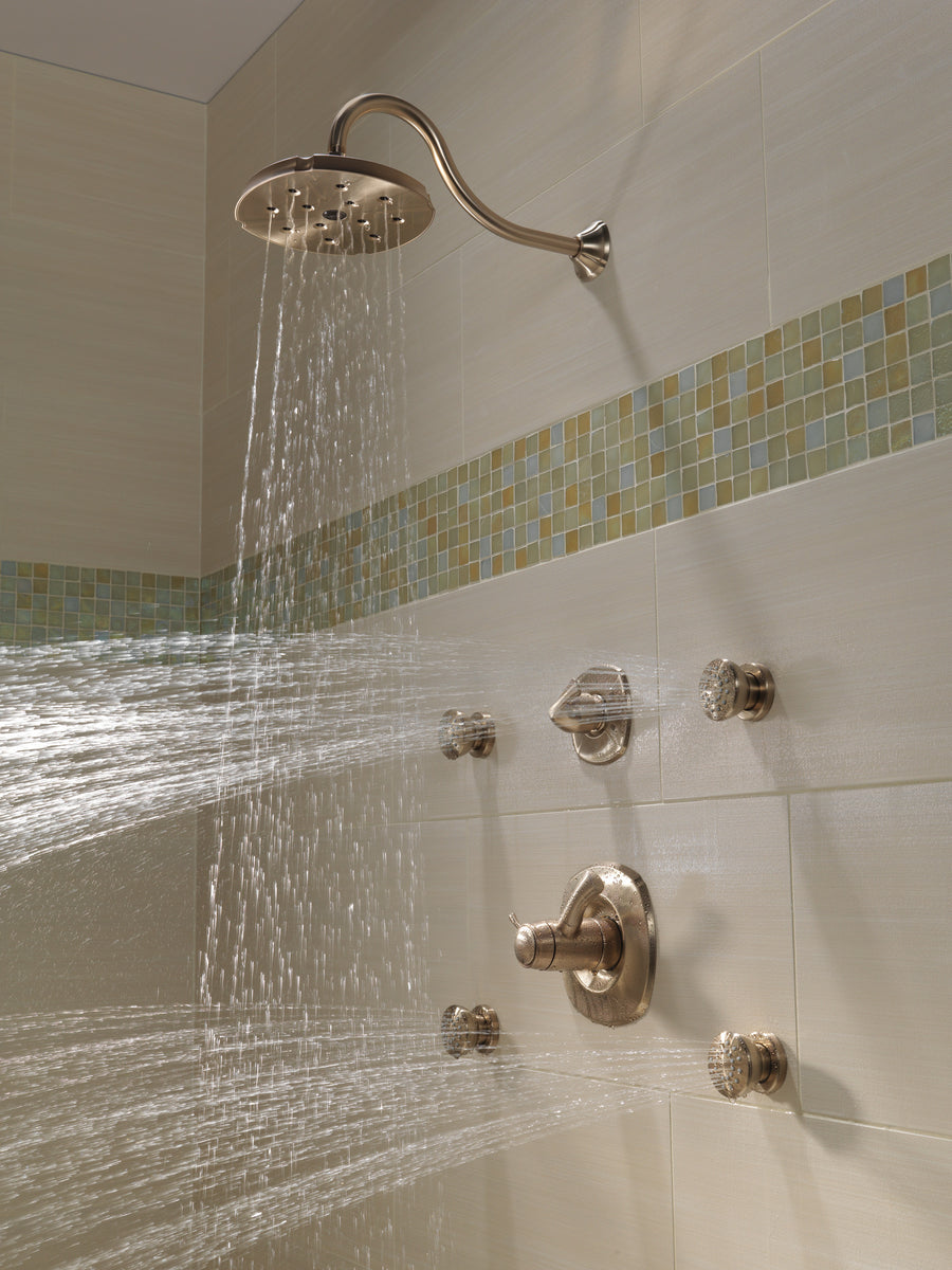 Delta Round Body Spray Faucet in Champagne Bronze
